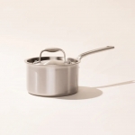 Stainless Clad Saucepan with Lid 2 QT